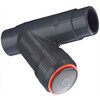 Y-filter Serie: RVDV PVC-U/EPDM 1.5mm PN16 Lijmeind 16mm